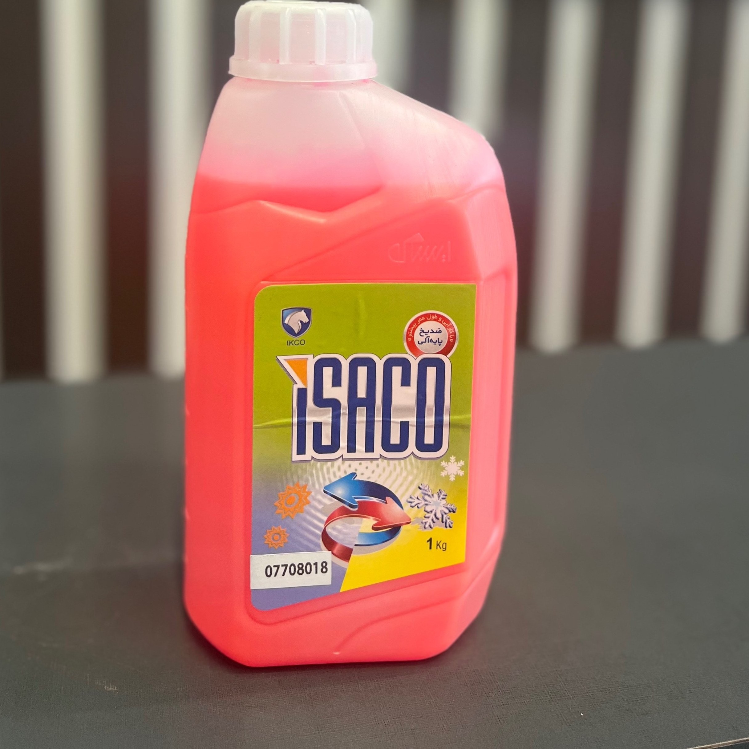 ضدیخ ایساکو ۱ لیتری پایه آلی محافظت طولانی مدت